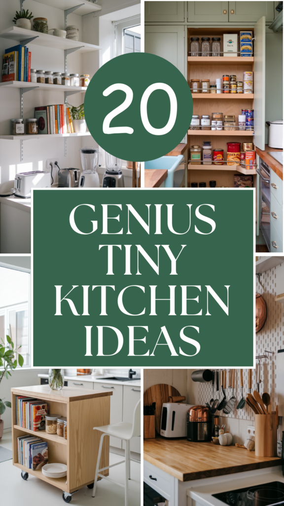 Small Space, Big Style: 20 Genius Tiny Kitchen Ideas You’ll Love 1 20 Genius Tiny Kitchen Ideas