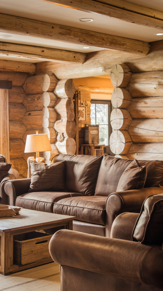 Brown Couch Living Room (14)