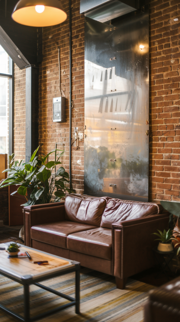 Brown Couch Living Room (21)