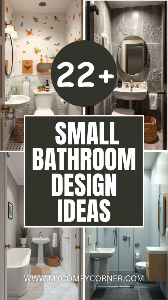 22+ Creative Small Bathroom Design Ideas for Maximum Style 1 Small Bathroom Design Ideas